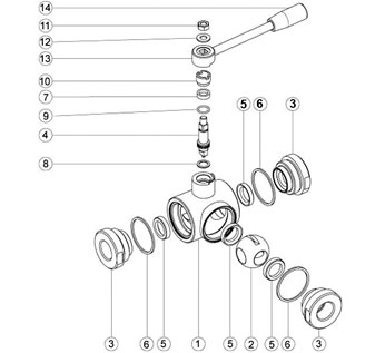 3Way Valve Dimension