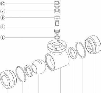 SCR END VALVES DIMENSIONS