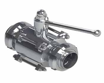 TC END 3 PC Ball Valves
