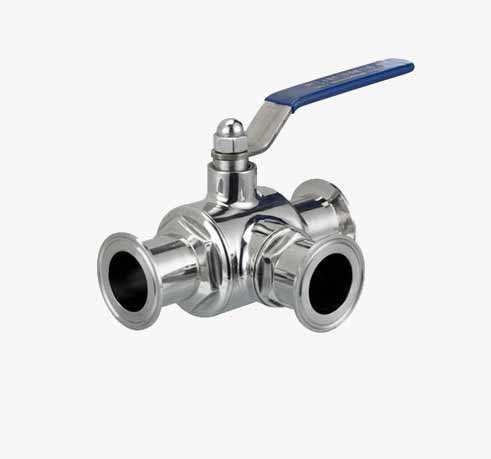 3 Way Sanitary Ball Valve