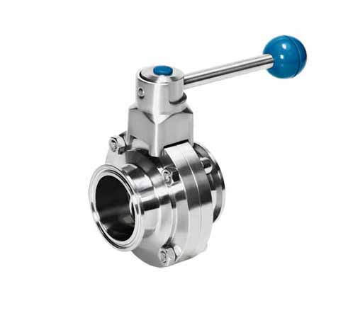 Sanitary Clamp Butterfly Valve